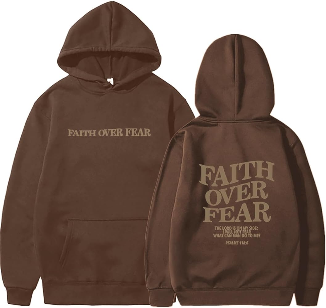 Faith Over Fear Hoodie Unisex
